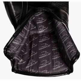 Боксерські рукавички PowerPlay 3016 Чорно-білі 8 ун (PP_3016_8oz_Black / White), Вага: 8 унцій, зображення 3