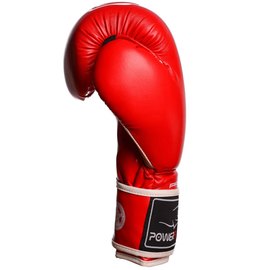 Боксерские перчатки PowerPlay 3018 Красные 12 ун (PP_3018_12oz_Red), Вес: 12 унций, изображение 2