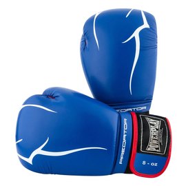 Боксерские перчатки PowerPlay 3018 Синие 10 ун (PP_3018_10oz_Blue), Вес: 10 унций, изображение 2
