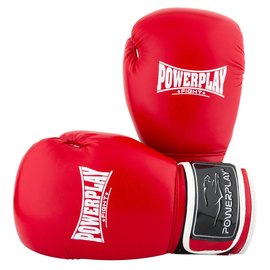 Боксерські рукавички PowerPlay 3019 Червоні 12 ун (PP_3019_12oz_Red), Вага: 12 унцій, зображення 2