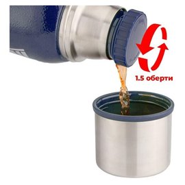 Термос PowerPlay 9001 Синий 750 мл (PP_9001_750ml_Blue), изображение 3