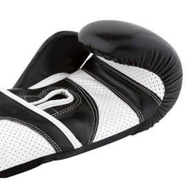 Боксерські рукавички PowerPlay 3019 Чорні 8 ун (PP_3019_8oz_Black), Вага: 8 унцій, зображення 2