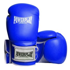 Боксерські рукавички PowerPlay 3019 Сині 12 ун (PP_3019_12oz_Blue), Вага: 12 унцій