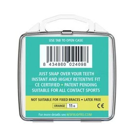 Капа для бокса OPRO Snap-Fit Fluoro Orange (art.002139004), Цвет: Оранжевый, изображение 3