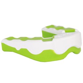 Капа для бокса PowerPlay 3302 JR Зелено-белая (PP_3302_JR_White/Green), Цвет: Зелёный/Белый, изображение 2