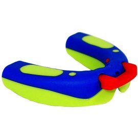 Капа для бокса PowerPlay 3312 SR (возраст 11+) Зелено-синяя (PP_3312_SR_Blue/Green), Цвет: Зелёный/Синий, изображение 2
