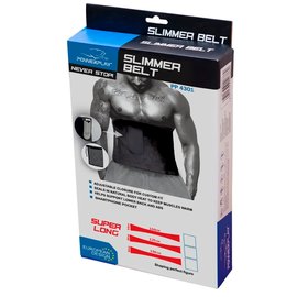 Пояс для похудения PowerPlay 4301 (125*30) черный+карман для смартфона (PP_4301_Black_125_Pocket), Размер: XL, изображение 5