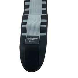 Пояс-корсет для поддержки спины PowerPlay 4305 черно-серый 90*24 см (PP_4305_BK/GR_90*24cm), Размер: M, изображение 3