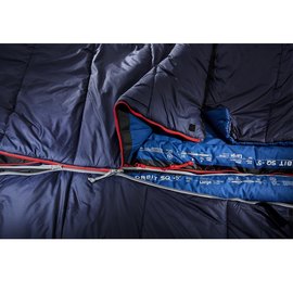 Спальный мешок Deuter Orbit SQ -5&deg; 3320 navy-steel правый (370211933200), Сторона застежки: Правая, изображение 4