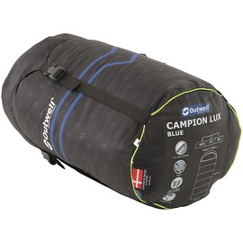 Спальный мешок Outwell Campion Lux/-1&deg;C Blue Left (230354) 928831, Сторона застежки: Левая, Цвет : Синий, изображение 2