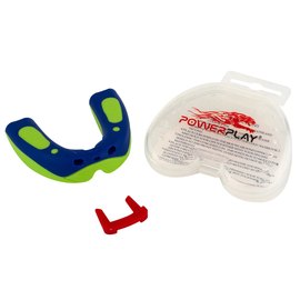 Капа для бокса PowerPlay 3312 SR (возраст 11+) Зелено-синяя (PP_3312_SR_Blue/Green), Цвет: Зелёный/Синий, изображение 4
