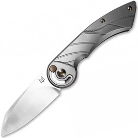 Нож Fox Radius, titanium (FX-550TI), Цвет : Серый, Марка стали: M390, Материал рукояти: Титан
