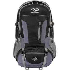 Рюкзак Highlander Hiker 40 Black 924250, Цвет: Чёрный/Серый, изображение 2