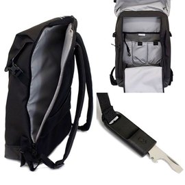 Рюкзак Victorinox Almont Deluxe Flapover Laptop Classic Black 18л (Vt605313), Цвет: Чёрный, изображение 4