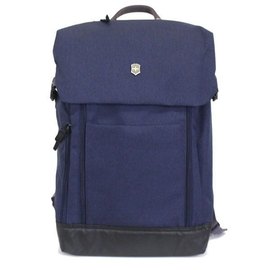 Рюкзак Victorinox Almont Deluxe Flapover Laptop Classic Deep Lake 18л (Vt605312), Цвет: Синий, изображение 2