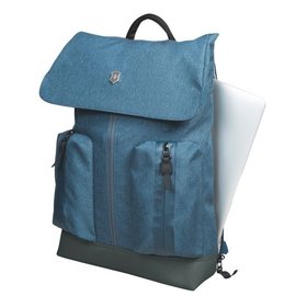Рюкзак Victorinox Almont Flapover Laptop Classic Blue 18л (Vt602145), Цвет: Синий, изображение 2