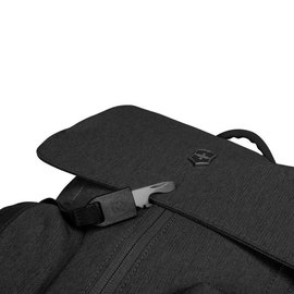 Рюкзак Victorinox Almont Flapover Laptop Classic Old Black 18л (Vt602642), Цвет: Чёрный, изображение 6
