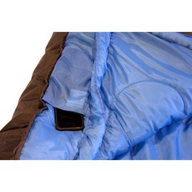Спальный мешок High Peak TR 300/0&deg;C Anthra/Blue Right (23063) 928925, Сторона застежки: Правая, Цвет : Серый/Синий, изображение 4