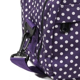 Сумка дорожная Members Essential On-Board Travel Bag 12.5 Purpl Polka 927844, Цвет: Фиолетовый/Белый, изображение 2