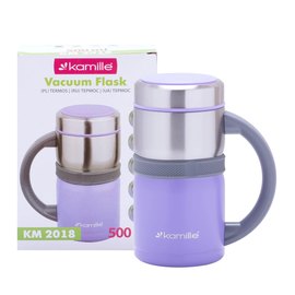 Термкружка Kamille 500мл фиолетовый KM-2018, Цвет: Violet, изображение 3