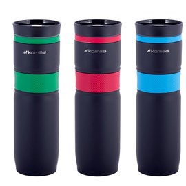 Термокружка Kamille 900мл голубой KM-2068, Цвет: Blue, изображение 4