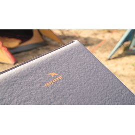 Коврик туристический Easy Camp Self-inflating Siesta Mat Double 10 cm Grey 928480, изображение 2