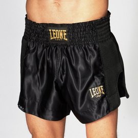 Шорты для тайского бокса Leone Essential Black XL (2970_500160), Размер: XL