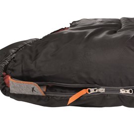 Спальный мешок Easy Camp Nebula XL/0&deg;C Black (Right) 928333, Сторона застежки: Правая, изображение 3