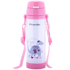 Термобутылка Kamille 500 мл розовый KM-2086, Цвет: Pink, изображение 2