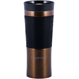 Термокружка Kamille 480мл коричневый KM-2065, Цвет: Brown, изображение 2