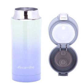 Термос Kamille 320мл фиолетово-зеленый KM-2094, Цвет: Violet green, изображение 3