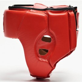 Боксерский шлем для соревнований Leone Contest Red M (2959_500156), Размер: M, изображение 4
