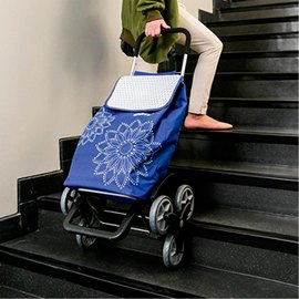 Сумка-тележка Gimi Tris 56 Floral Blue 928419, изображение 5