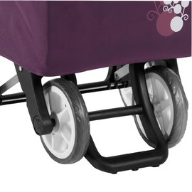 Сумка-тележка Gimi Twin 56 Plum 928433, Цвет: Фиолетовый, изображение 2