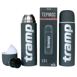 Термос Tramp Soft Touch 1,2 л серый TRC-110-grey, Цвет: Grey, изображение 5