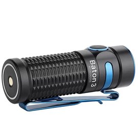 Фонарь Olight Baton 3 черный (Baton 3), Цвет: Чёрный, изображение 4