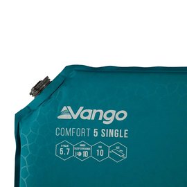 Коврик самонадувающийся Vango Comfort 5 Single Bondi Blue 929162, изображение 2