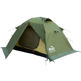 Палатка&nbsp;Tramp Peak&nbsp;2&nbsp;v2&nbsp;зеленая TRT-025-green, изображение 2