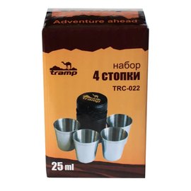 Набір Tramp 4 стопки по 25 мл TRC-022, зображення 3