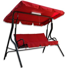 Садовая качель Ranger Relax RA 7714, Цвет: Красный, изображение 5