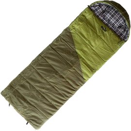 Спальный&nbsp;мешок&nbsp;Tramp&nbsp;Kingwood Long одеяло правый темно-оливковый/серый 230/100 TRS-053L-R