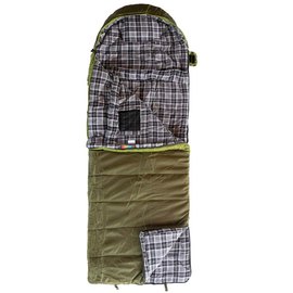 Спальный&nbsp;мешок&nbsp;Tramp&nbsp;Kingwood Long одеяло правый темно-оливковый/серый 230/100 TRS-053L-R, изображение 3