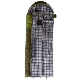 Спальный&nbsp;мешок&nbsp;Tramp&nbsp;Kingwood Long одеяло правый темно-оливковый/серый 230/100 TRS-053L-R, изображение 4