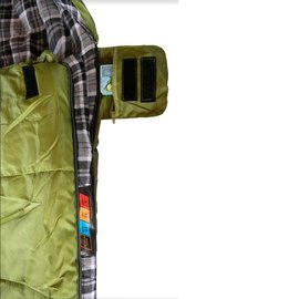 Спальный&nbsp;мешок&nbsp;Tramp&nbsp;Kingwood Long одеяло правый темно-оливковый/серый 230/100 TRS-053L-R, изображение 5