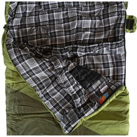 Спальный&nbsp;мешок&nbsp;Tramp&nbsp;Kingwood Long одеяло правый темно-оливковый/серый 230/100 TRS-053L-R, изображение 6