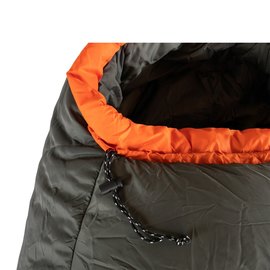 Спальный мешок Tramp Oimyakon Compact кокон правый оранж/серый 200/80-50 TRS-048С-R, Сторона застежки: Правая, Цвет : Orange, изображение 3