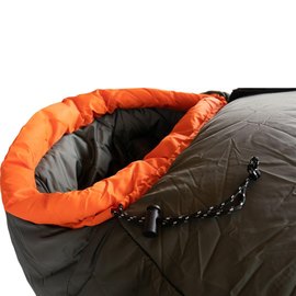 Спальный мешок Tramp Oimyakon Compact кокон правый оранж/серый 200/80-50 TRS-048С-R, Сторона застежки: Правая, Цвет : Orange, изображение 5