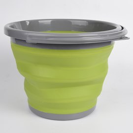 Відро складне силіконове Tramp TRC-091-olive, Колір: Оливковий, зображення 2
