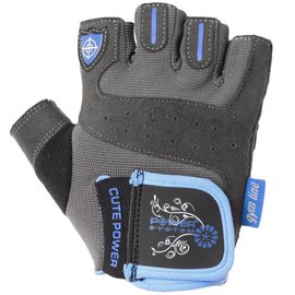 Перчатки для фитнеса Power System PS-2560 Blue XS (PS-2560_XS_Blue), Размер: XS, Цвет: Серый/Синий, изображение 2