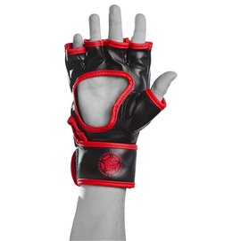 Рукавички для MMA PowerPlay 3055 чорно-червоні S (PP_3055_S_Red), Вага: 3.3 унцій, Розмір: S, зображення 4
